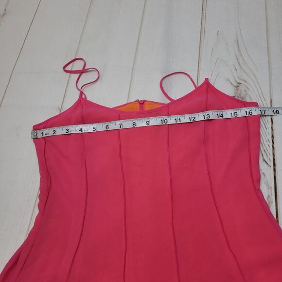 Tommy Hilfiger vintage 2000s y2k silk cami dress layered airy barbie - Picture 8 of 11